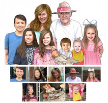 Load image into Gallery viewer, Color Portrait